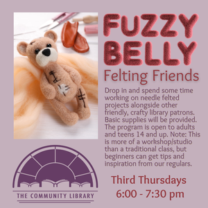 Fuzzy Belly Felting 